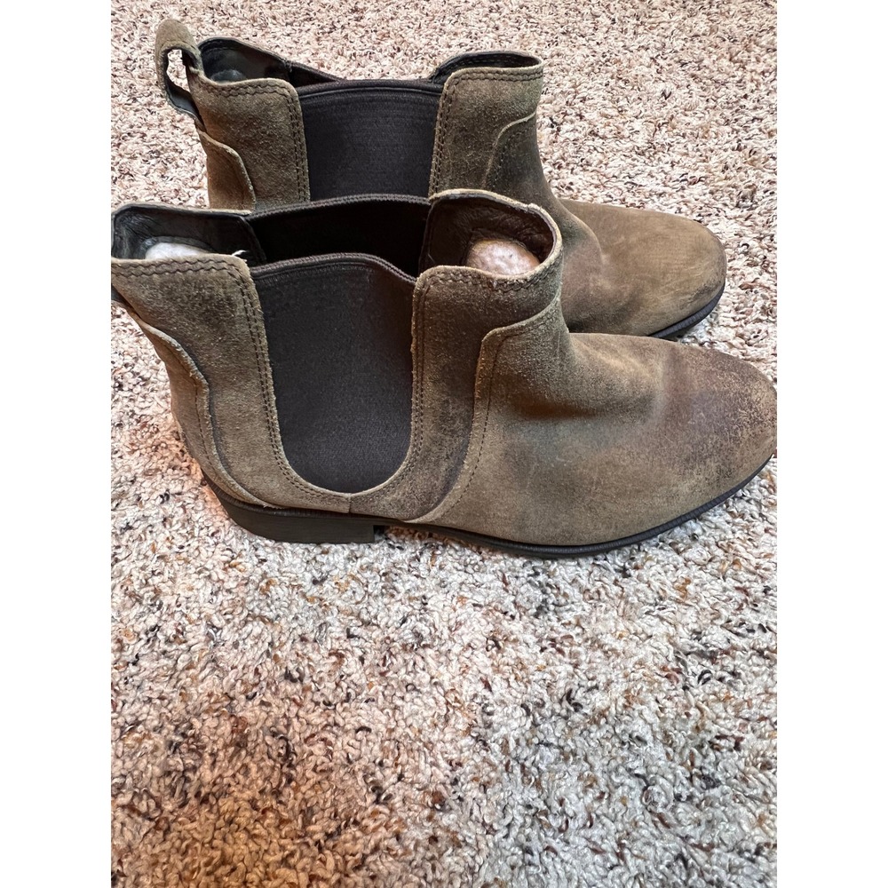 UGG Chelsea Boots Men Brown Suede Gorpcore Rugged Western Boho Cottagecore Fall - Picture 16 of 16